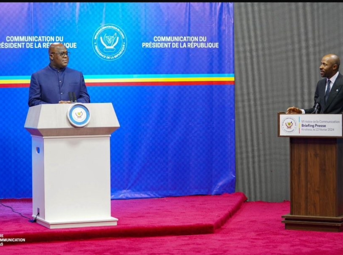 Tous pour la poursuite de la bataille du changement de narratif, RDC : Patrick Muyaya remercie Félix Tshisekedi et Judith Suminwa Tuluka pour la confiance !